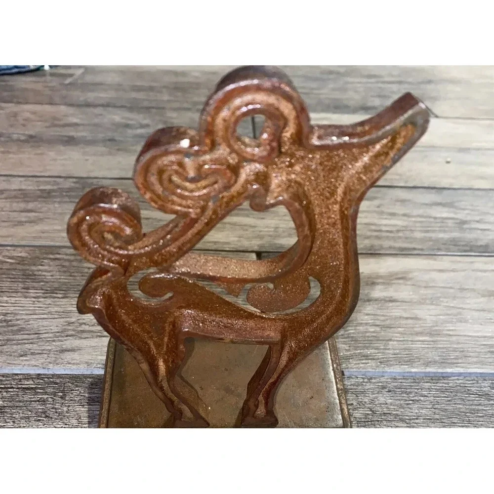Reindeer‎ Brown Color STOCKING HOLDER Hanger CHRISTMAS HOLIDAY